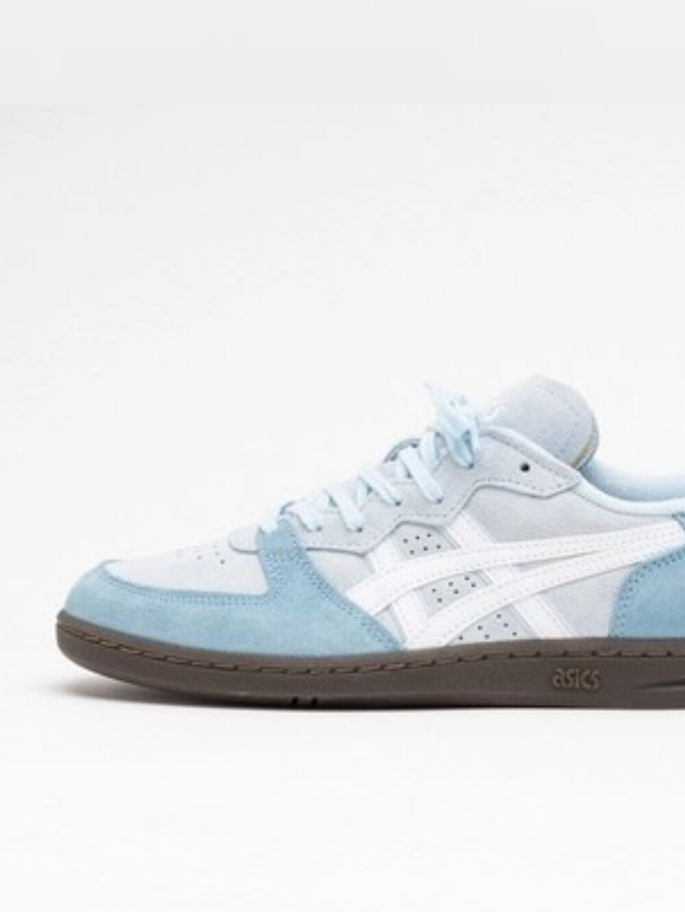 ASICS Skyhand OG Sneakers in Light Blue and White